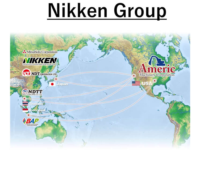 Nikken Group global map
